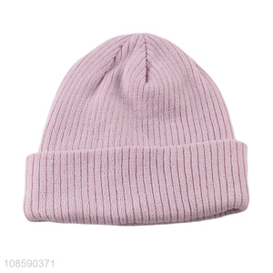 High quality unisex acrylic knitted beanie <em>hat</em> <em>winter</em> <em>warm</em> <em>hat</em>