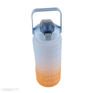Hot selling portable drinking bottle water cup with handle