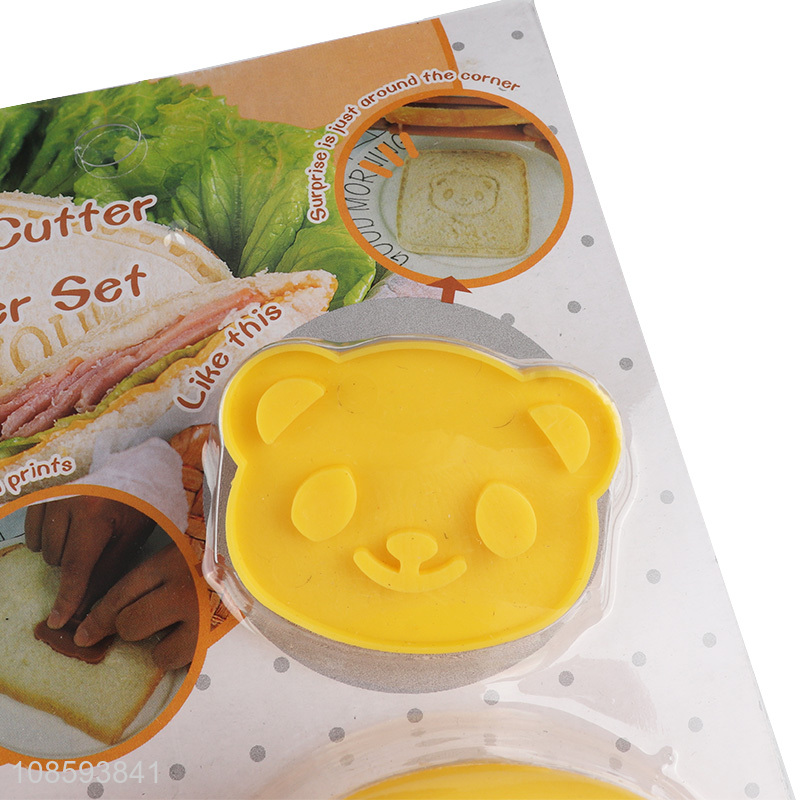 Online wholesale heart shaped sandwich cutter and sealer set for kids