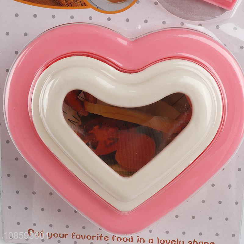 Wholesale heart shaped sandwich cutter and sealer set sandwich mould