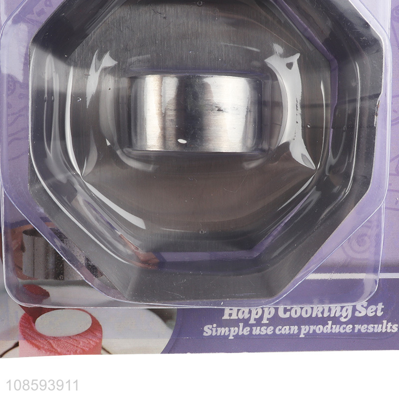 Online wholesale stainless steel mousse mould biscut cookies cutter