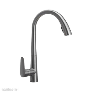 Wholesale custom logo kitchen sink faucet with pull down sprayer