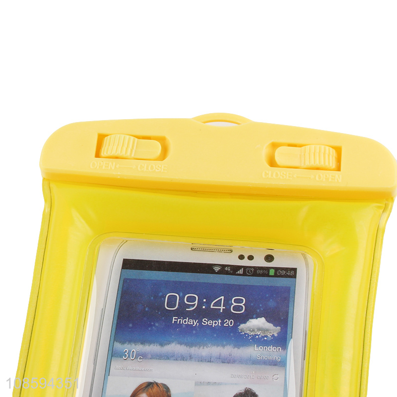 Good selling floating waterproof mobile phone bags wholesale