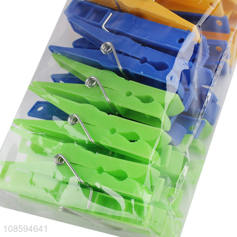 China products 40pieces plastic clothes pegs clips for sale