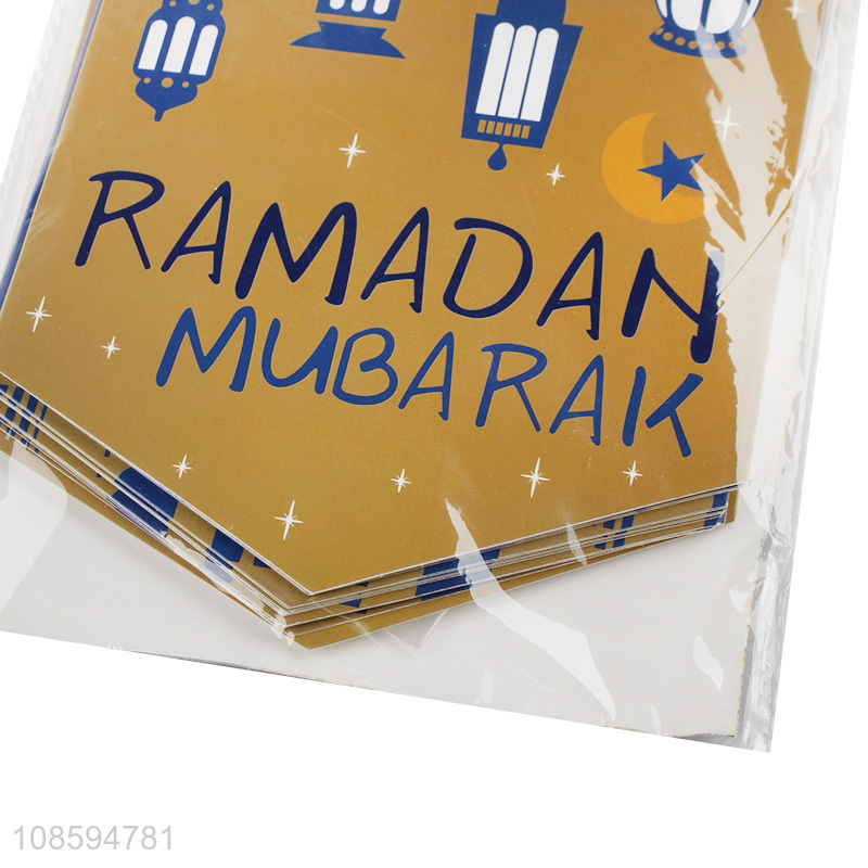 Most popular ramadan mubarak banner decoration for party supplies