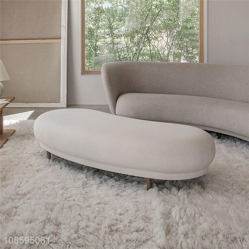 Wholesale Nordict living room furniture upholstered bench lounge