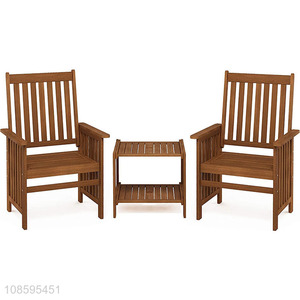 Good quality outdoor seating table and chair set for sale