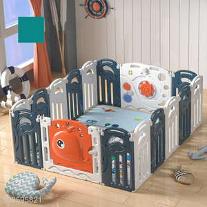 China supplier indoor folding baby safety playpen toddler <em>fence</em>
