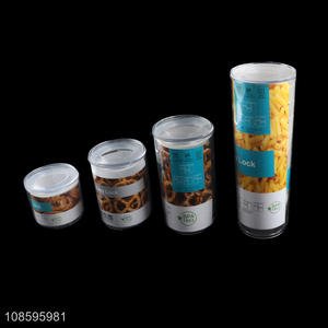 Wholesale leak-proof dry food storage jar for kitchen refrigerator