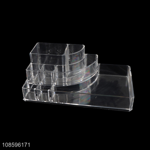 Hot selling plastic makeup organizer <em>jewelry</em> storage <em>box</em>