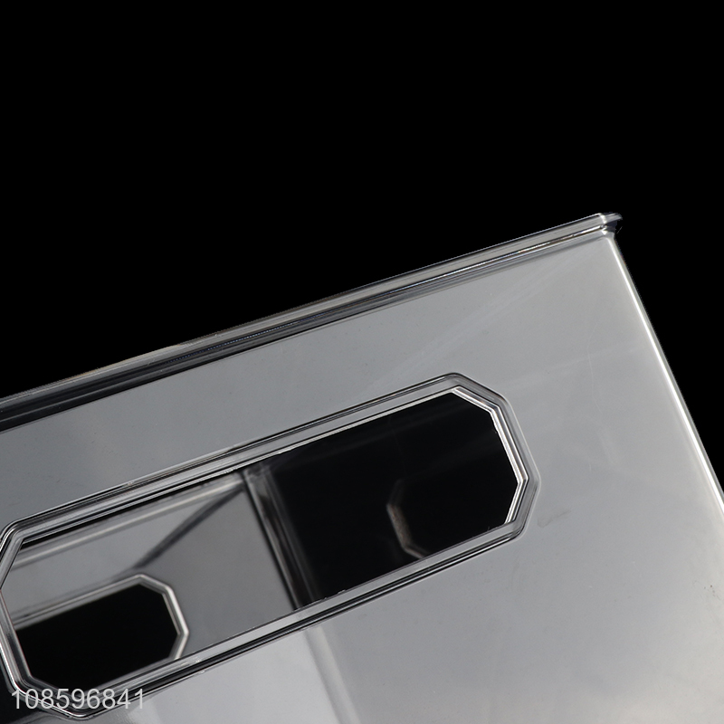 Factory direct sale clear plastic food storage box wholesale