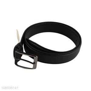 Hot sale 125cm classic faux leather <em>belt</em> for khakis jeans