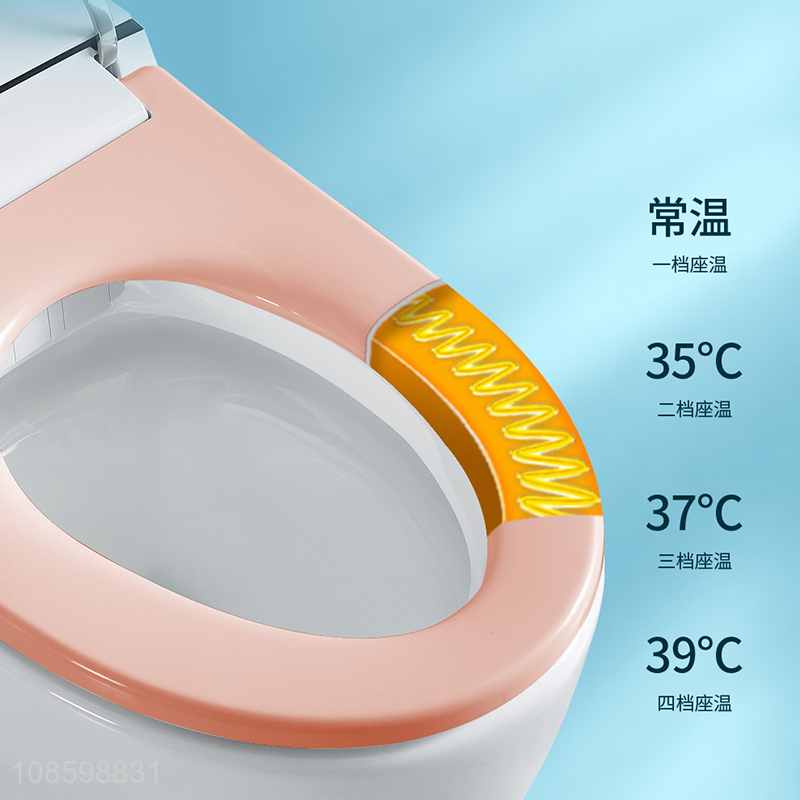 Wholesale one-piece ceramic smart toilet with foot induction flush