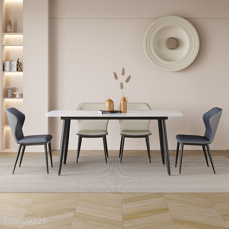 Top selling modern rectangular table dinning table wholesale