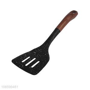 Wholesale colored dot nylon slotted spatula turner for cooking