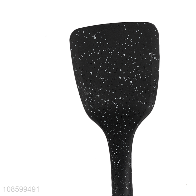 Wholesale colored dot nylon flat spatula turner cooking utensils