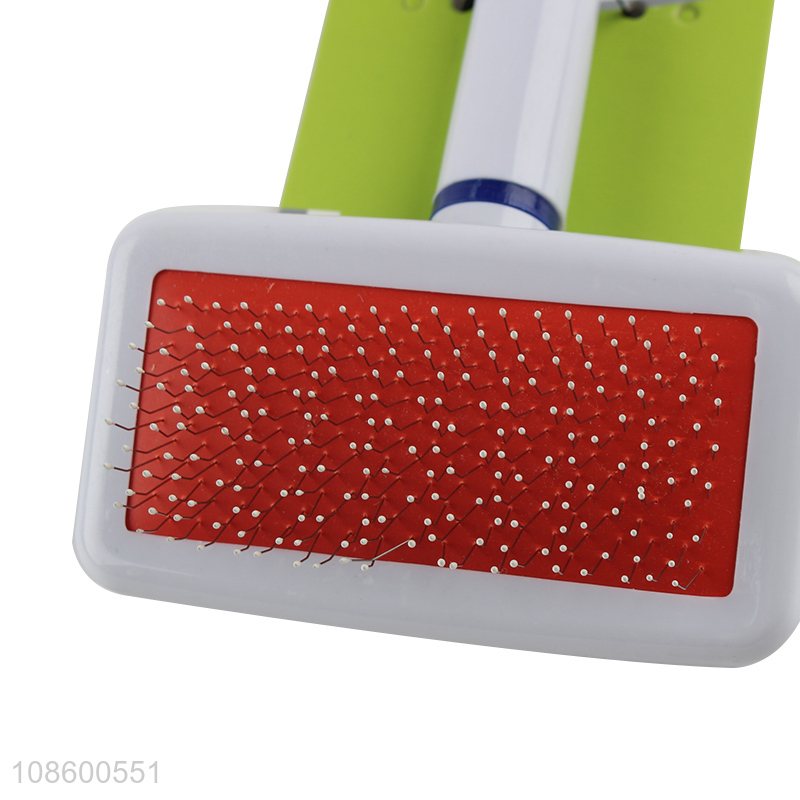 Hot selling pet grooming brush slicker brush for dogs cats