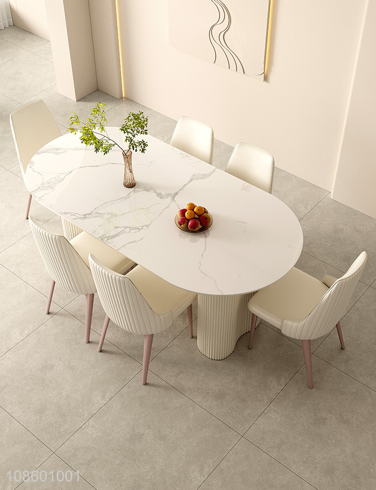 Top quality indoor home furniture dining table for sale