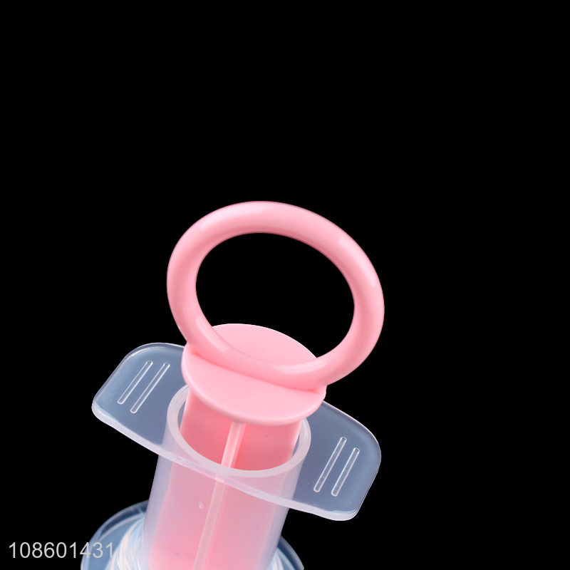 Wholesale silicone baby medicine syringe pacifier for oral feeding