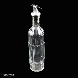 Good price clear glass olive oil vinegar bottle dispenser