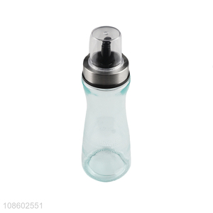 New product glass olive oil bottle vinegar cruet with lid