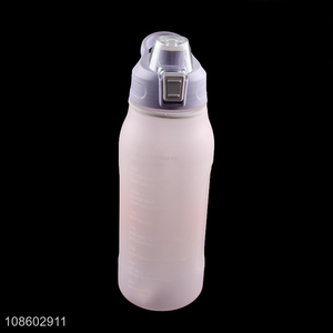 Wholesale 1300ml portable motivative water bottle with time marker