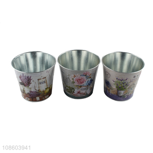 China products garden decoration metal flower pot plants pot