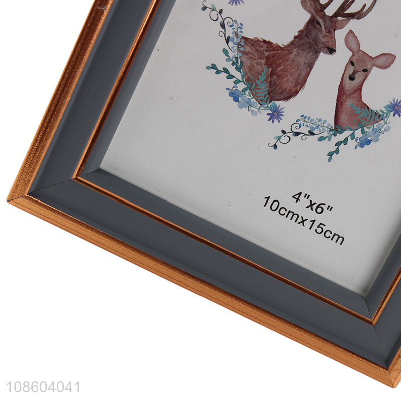 China wholesale decorative photo frame picture frame for desktop