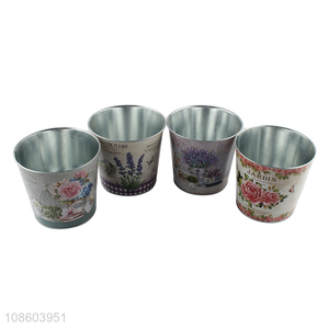 Most popular indoor outdoor decoration metal flower pot
