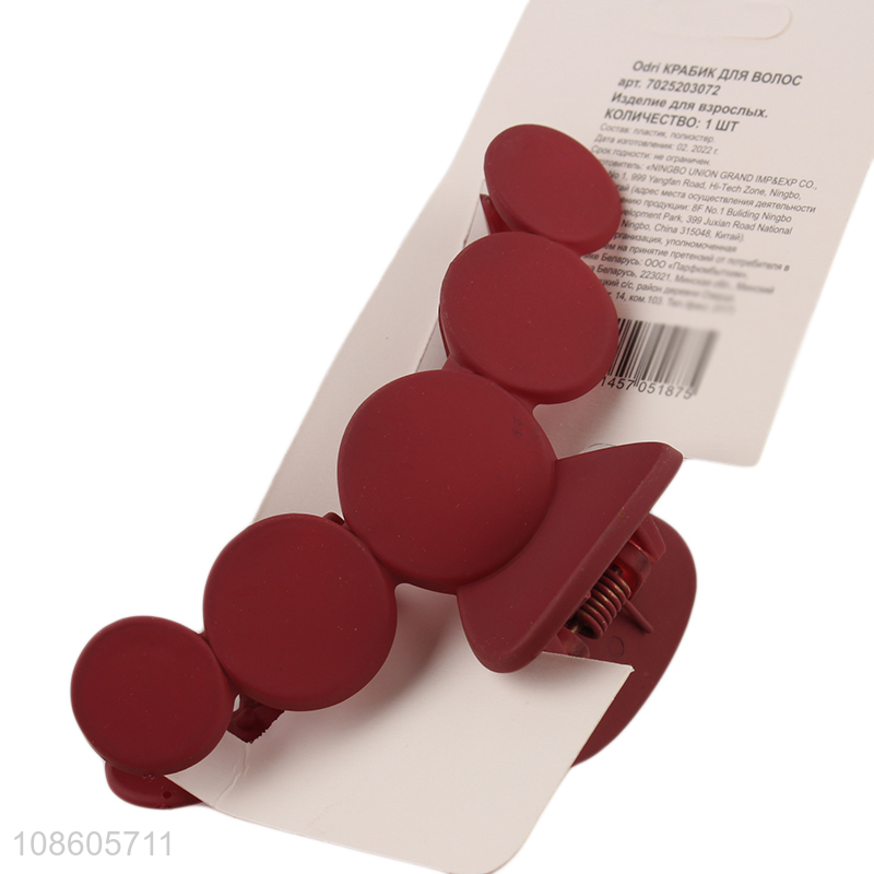 Good quality large stylish hair claw clips hair jaw for thick hair