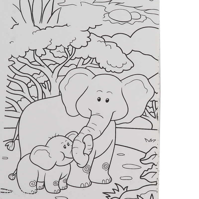 Good selling children funny coloring book for drawing training