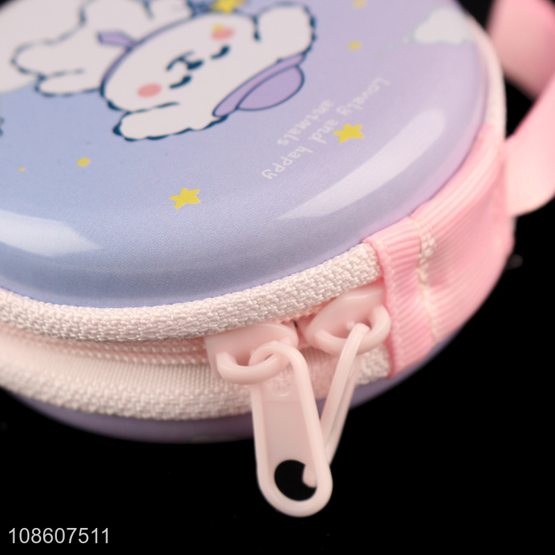China products cartoon mini round coin purse wallet for sale
