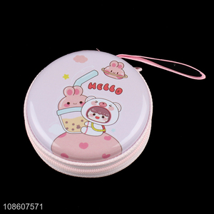 Latest products cartoon mini portable coin <em>purse</em> girls wallet