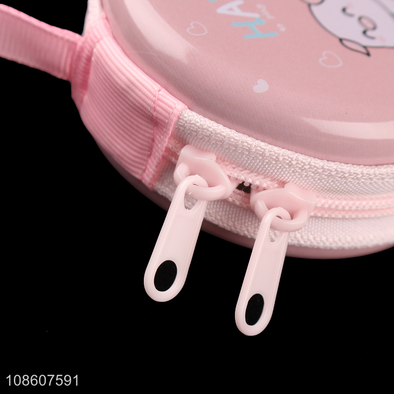 China products round mini girls coin purse mini money bag