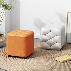 Best selling multicolor living room sofa stool shoes stool