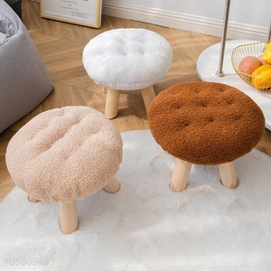 Factory price round home casual stool sofa stool shoes stools wholesale