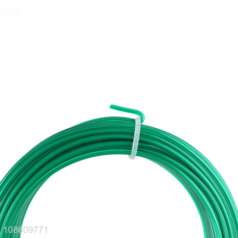 High quality 15m garden tie heavy duty coated garden twist wire