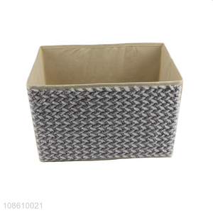 Hot selling folding nonwoven storage box portable storage container