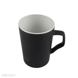 Wholesale two-tone matte ceramic <em>mugs</em> coffee cups with handle