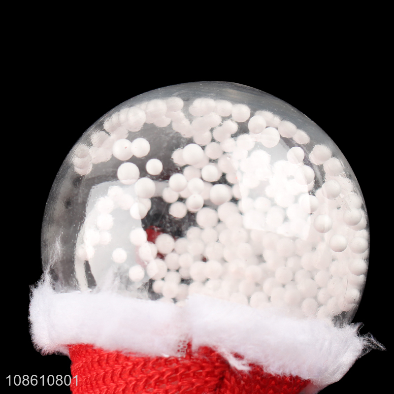 Cute design round christmas hanging ornaments ball for decoration