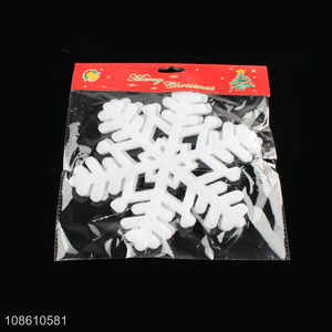 Most popular snowflakes hanging ornaments for xmas tree decoration