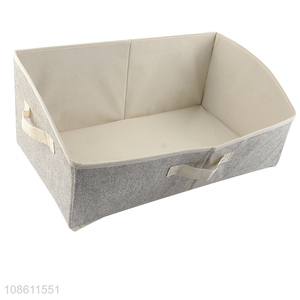 Wholesale folding non-woven storage box drawer organizer for clothing