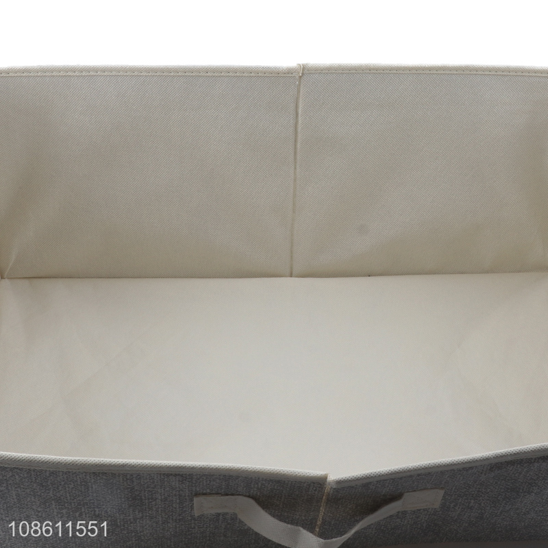 Wholesale folding non-woven storage box drawer organizer for clothing