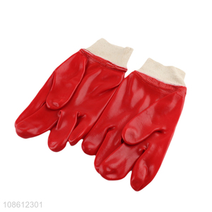 Factory price pvc material waterproof work <em>gloves</em> for <em>gardening</em>