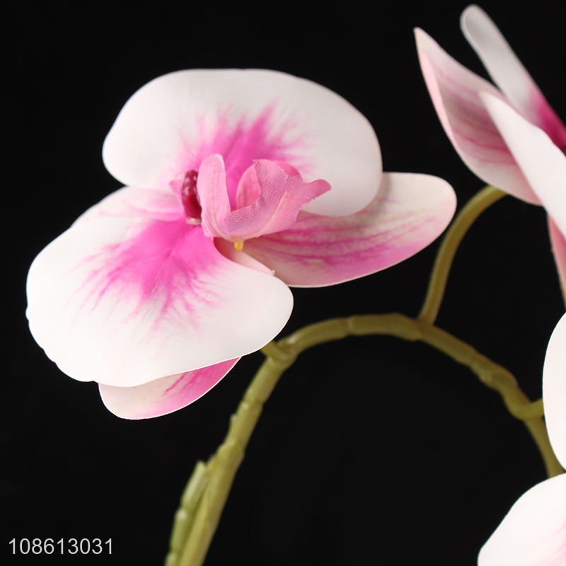 China wholesale 7heads artificial flower natural fake bonsai