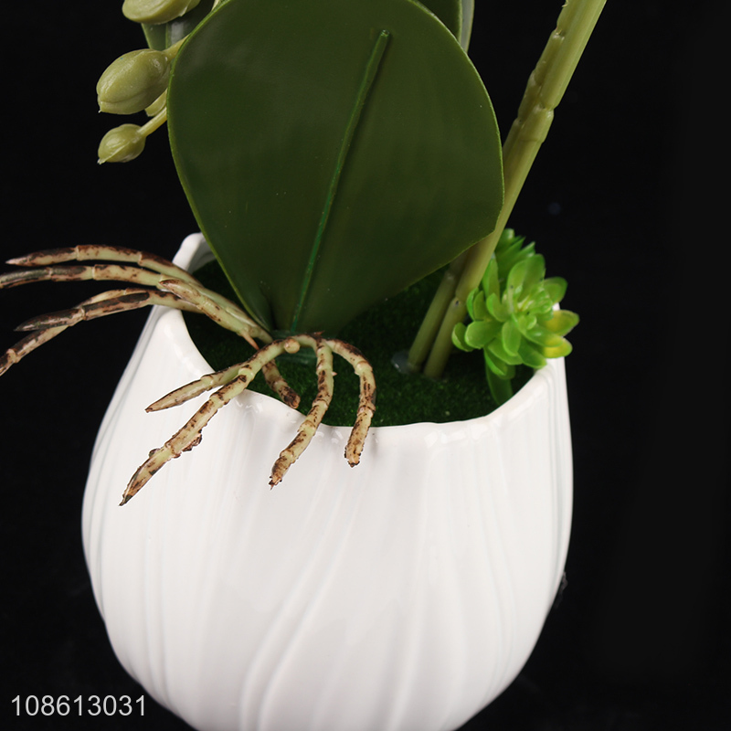 China wholesale 7heads artificial flower natural fake bonsai