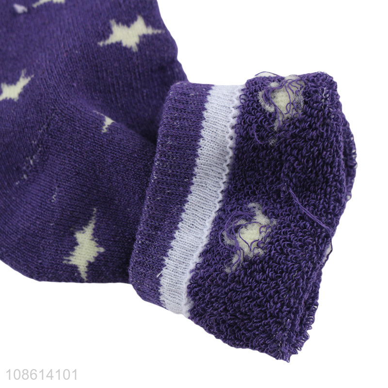Hot selling stylish women socks winter thick knitted angola socks