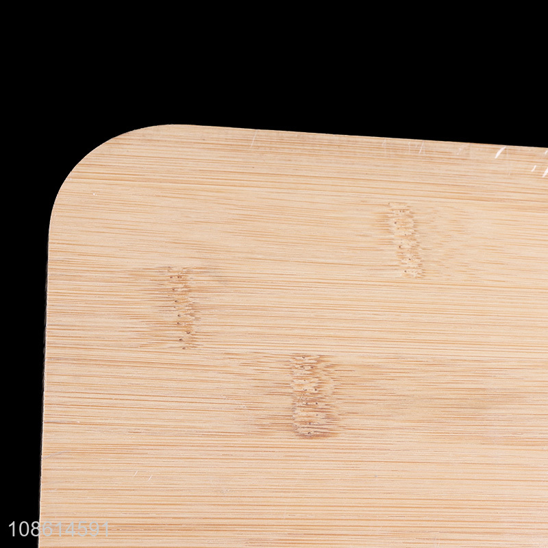 New arrival household pp storage box bamboo lid storage box