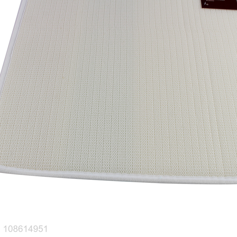 Factory price soft bedroom flannel mat floor mat for sale