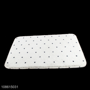 Good quality soft bathroom shower mat microfiber mat